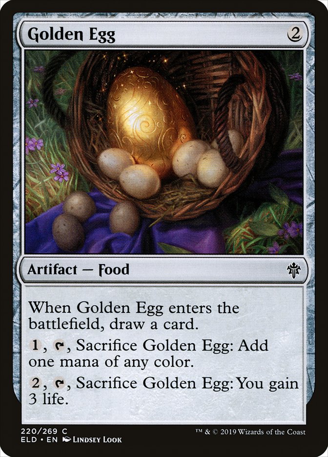 Golden Egg - Throne of Eldraine