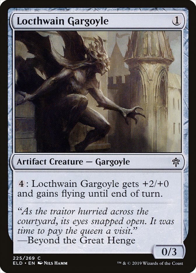 Locthwain Gargoyle - Throne of Eldraine (ELD)