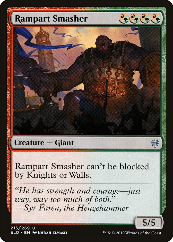 Rampart Smasher - Throne of Eldraine