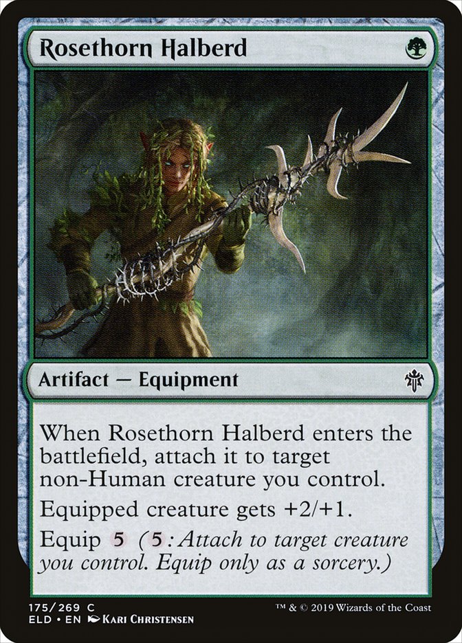 Rosethorn Halberd - Throne of Eldraine (ELD)