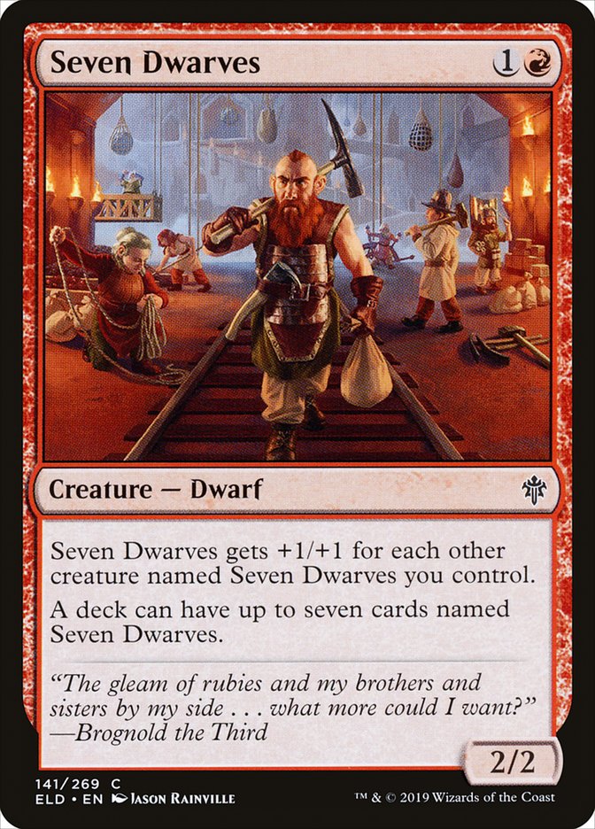 Seven Dwarves - Throne of Eldraine