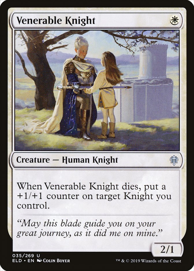 Venerable Knight - Throne of Eldraine
