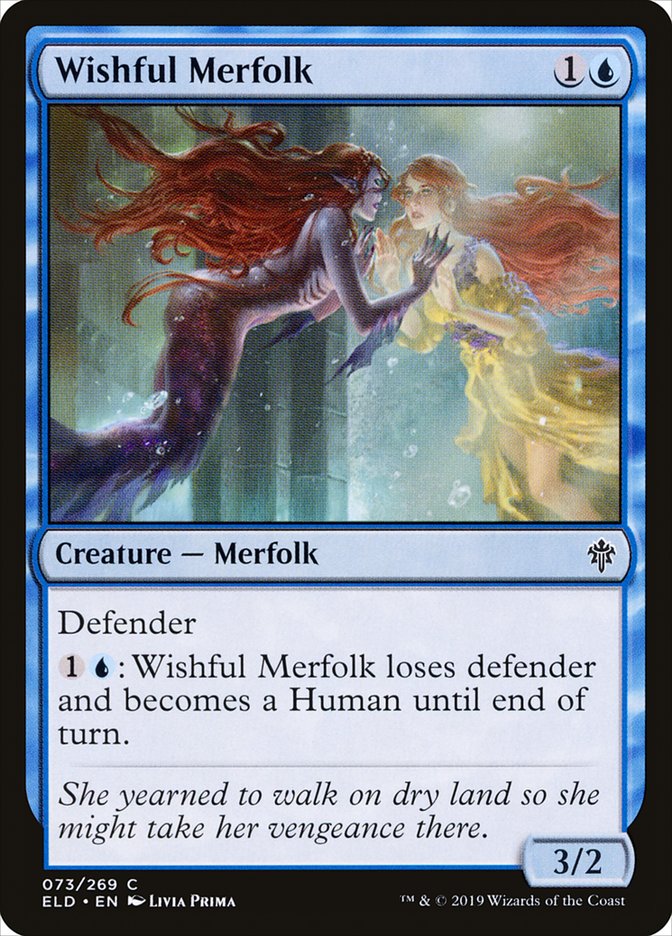 Wishful Merfolk - Throne of Eldraine (ELD)