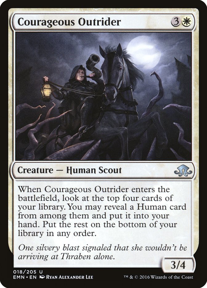 Courageous Outrider - Eldritch Moon (EMN)