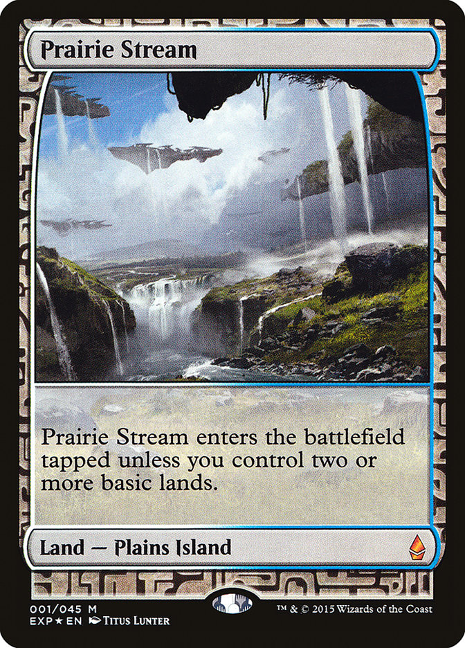 Prairie Stream - MTG Card versions