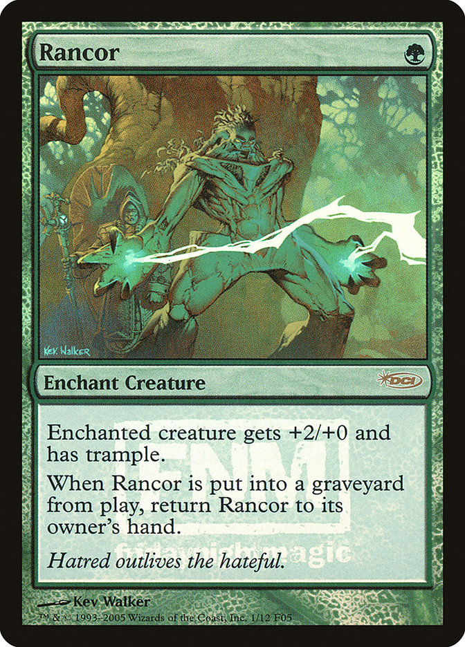 Rancor - MTG Card versions