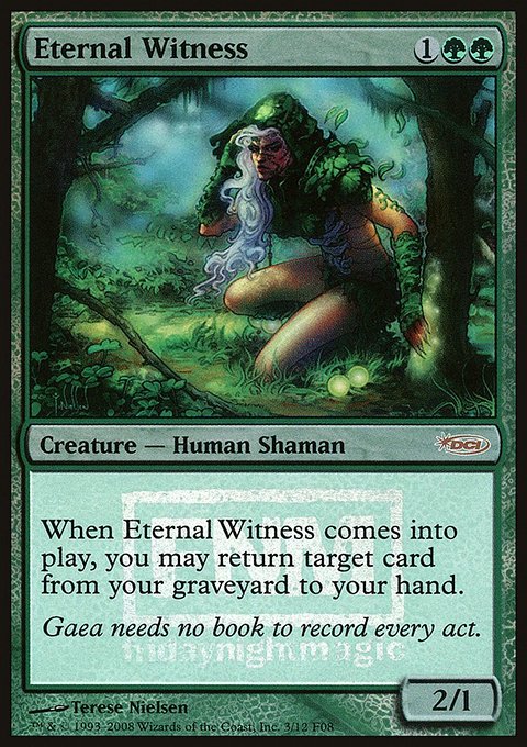 Eternal Witness - MTG Card versions
