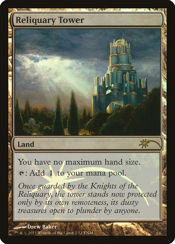 Reliquary Tower - MTG Card versions