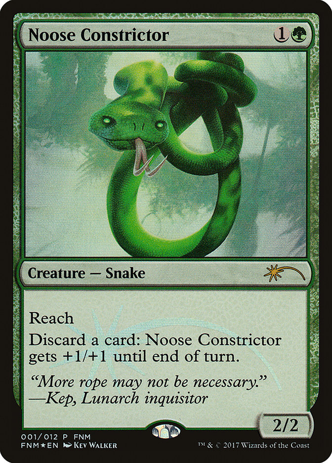 Noose Constrictor - MTG Card versions