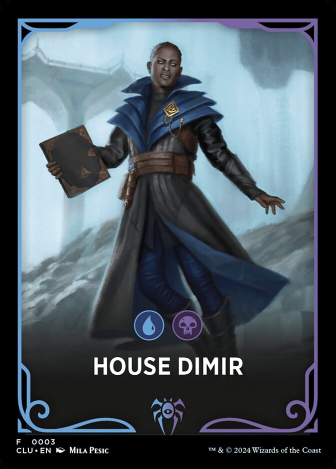 House Dimir - Ravnica: Clue Edition Front Cards