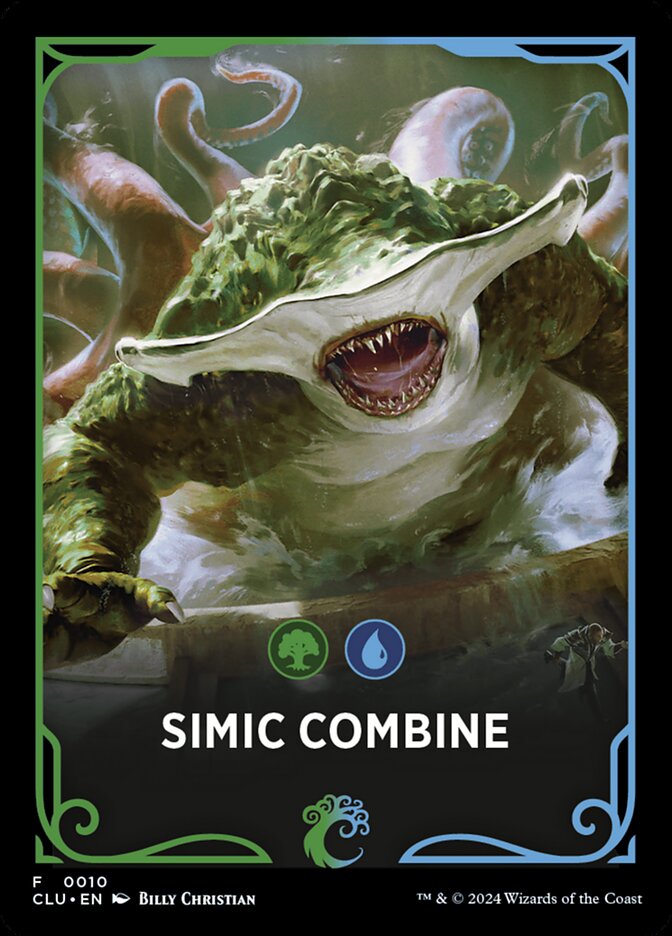 Simic Combine - Ravnica: Clue Edition Front Cards