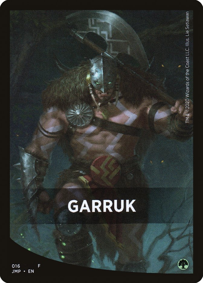 Garruk - Jumpstart Front Cards