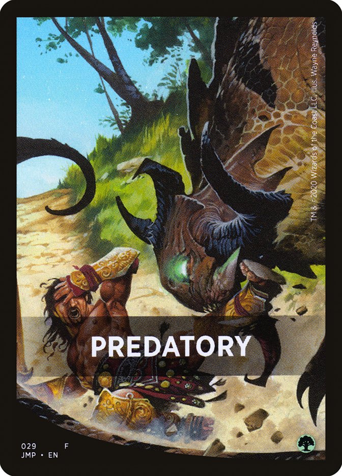 Predatory - Jumpstart Front Cards