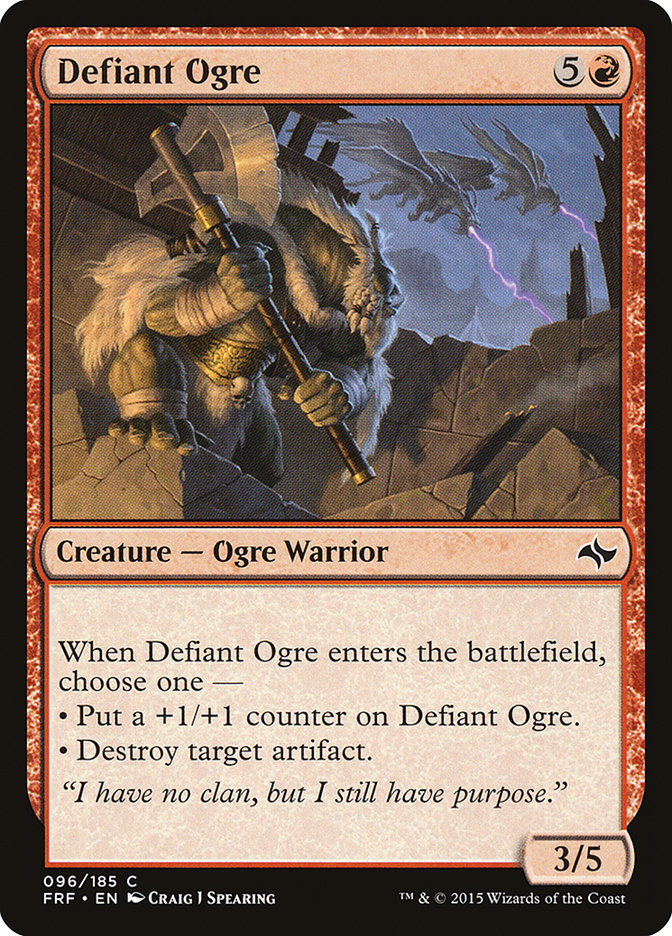 Defiant Ogre - Fate Reforged (FRF)