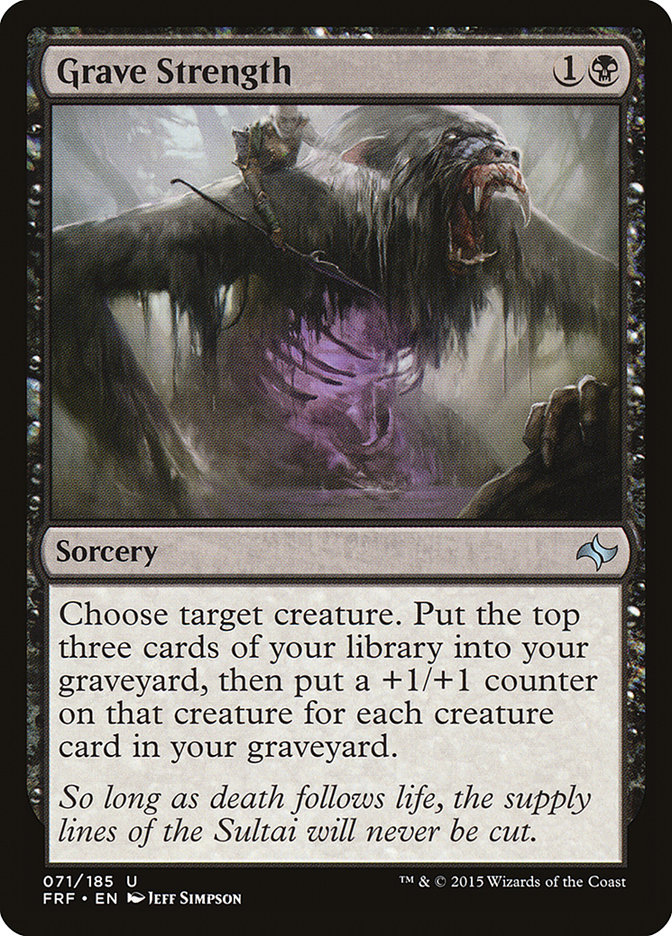 Grave Strength - Fate Reforged (FRF)