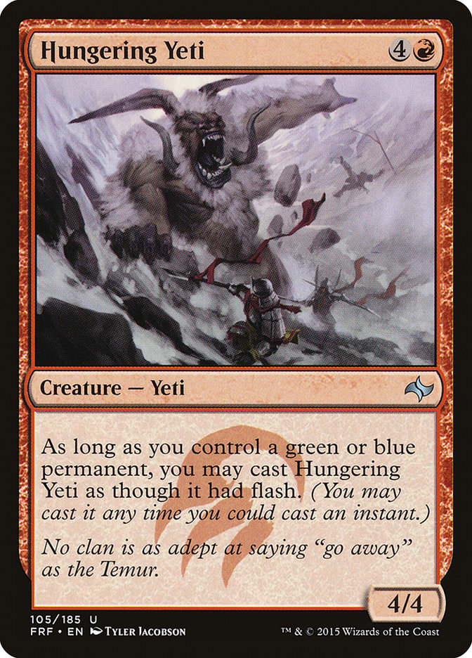 Yeti Faminto - Fate Reforged