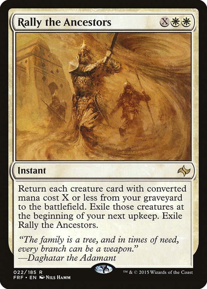 Rally the Ancestors - Fate Reforged (FRF)