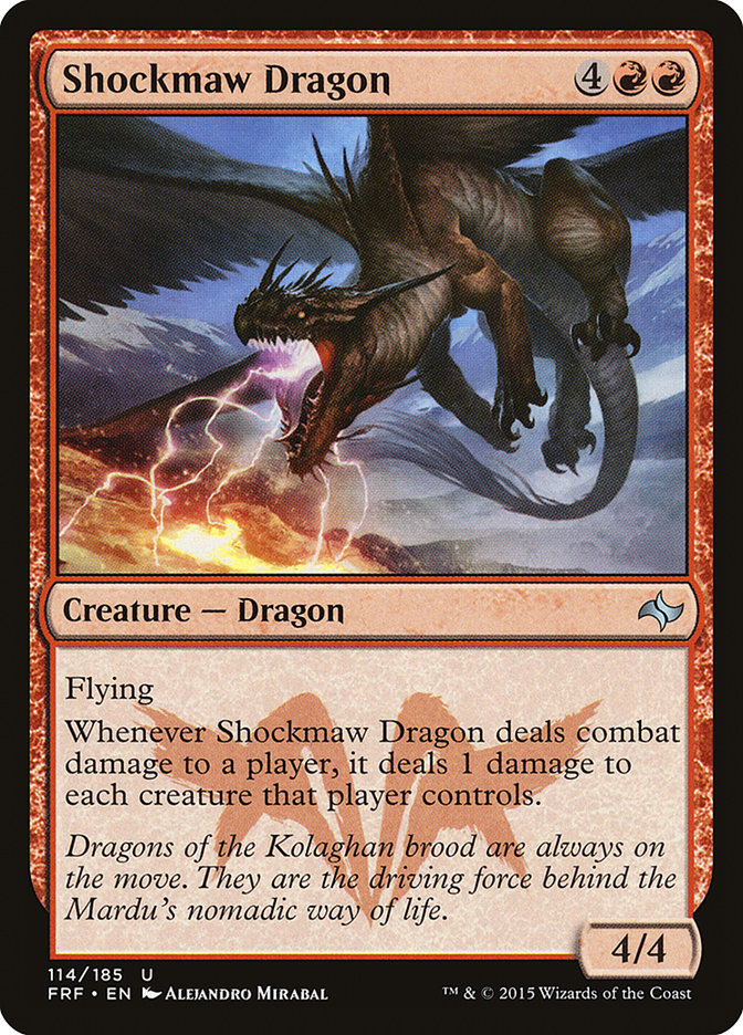Shockmaw Dragon - Fate Reforged