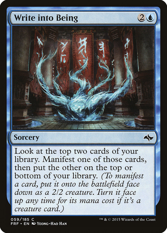 Write into Being - Fate Reforged (FRF)