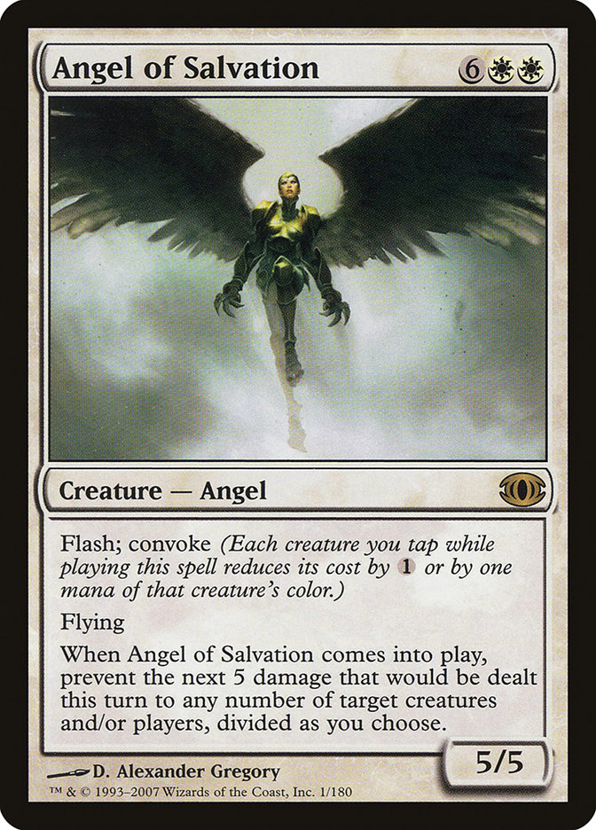 Angel of Salvation - MTG Card versions