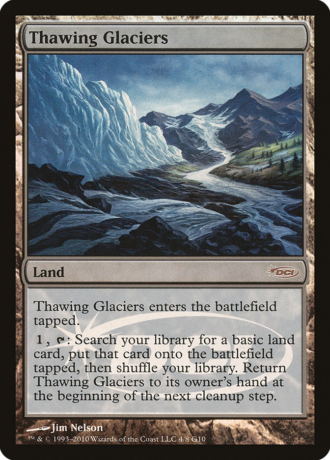 Thawing Glaciers - MTG Card versions