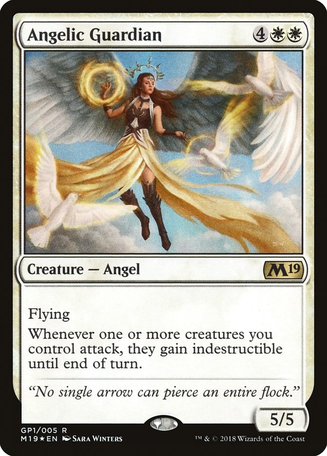 Angelic Guardian - MTG Card versions