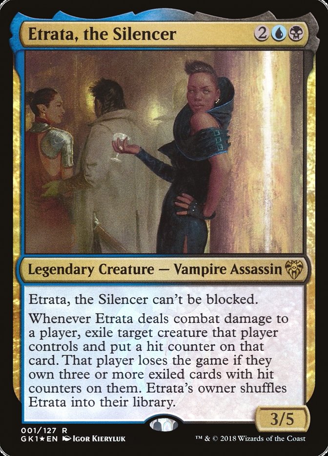 Etrata, the Silencer - MTG Card versions