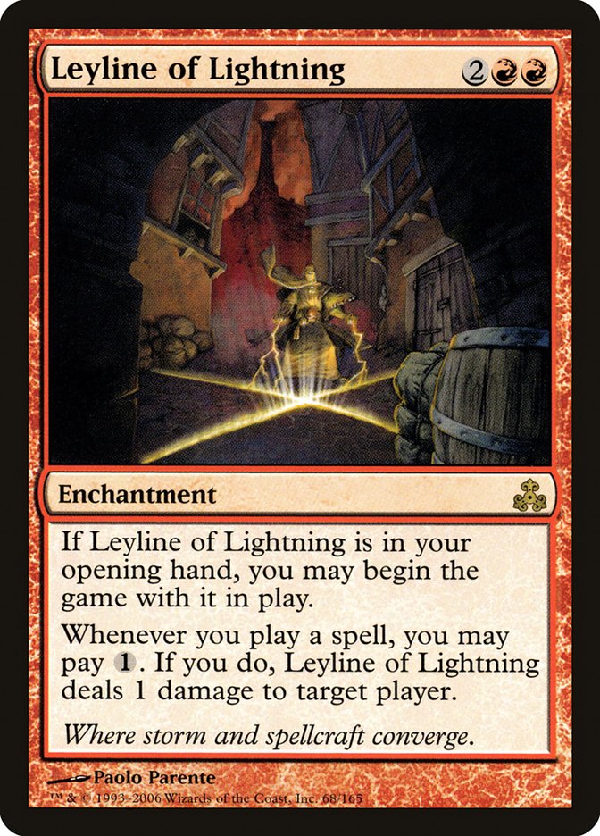 Leyline of Lightning - Guildpact (GPT)