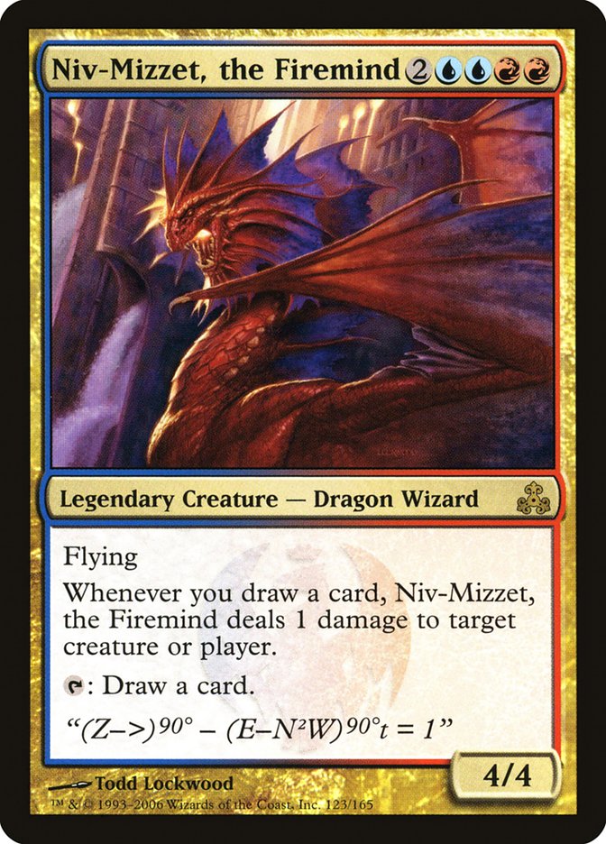 Niv-Mizzet, the Firemind - Guildpact (GPT)