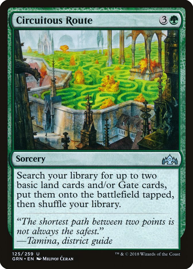 Circuitous Route - Guilds of Ravnica (GRN)