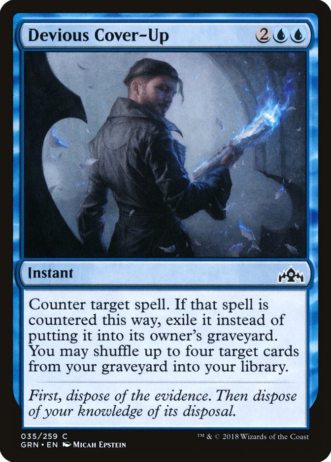 Devious Cover-Up - Guilds of Ravnica (GRN)