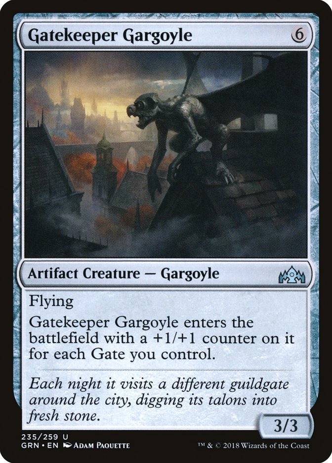 Gatekeeper Gargoyle - Guilds of Ravnica