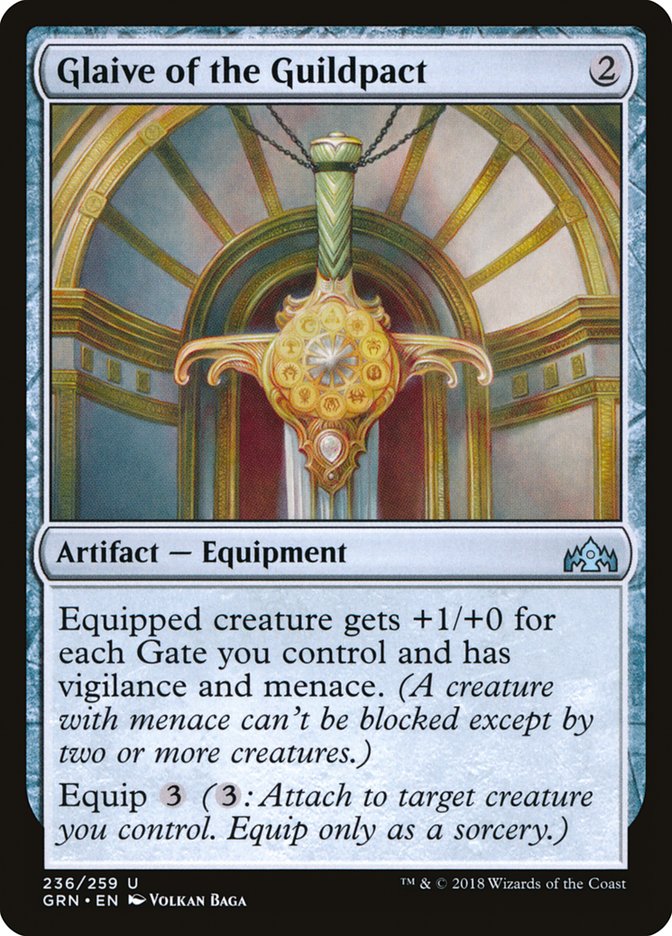 Glaive of the Guildpact - Guilds of Ravnica