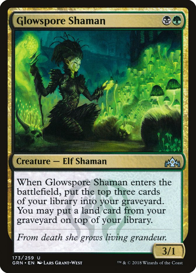 Glowspore Shaman - Guilds of Ravnica (GRN)