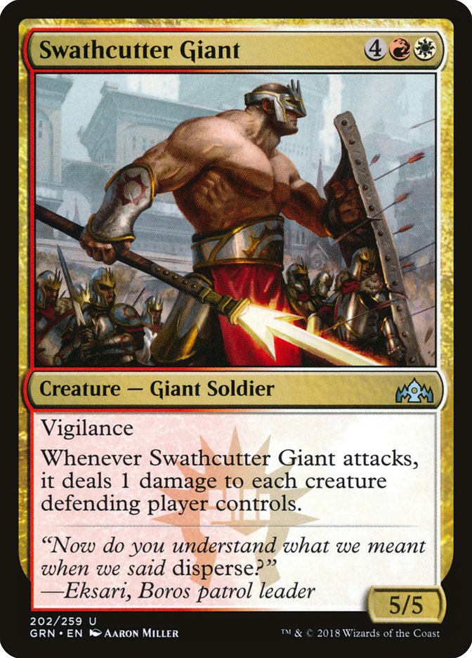 Swathcutter Giant - Guilds of Ravnica