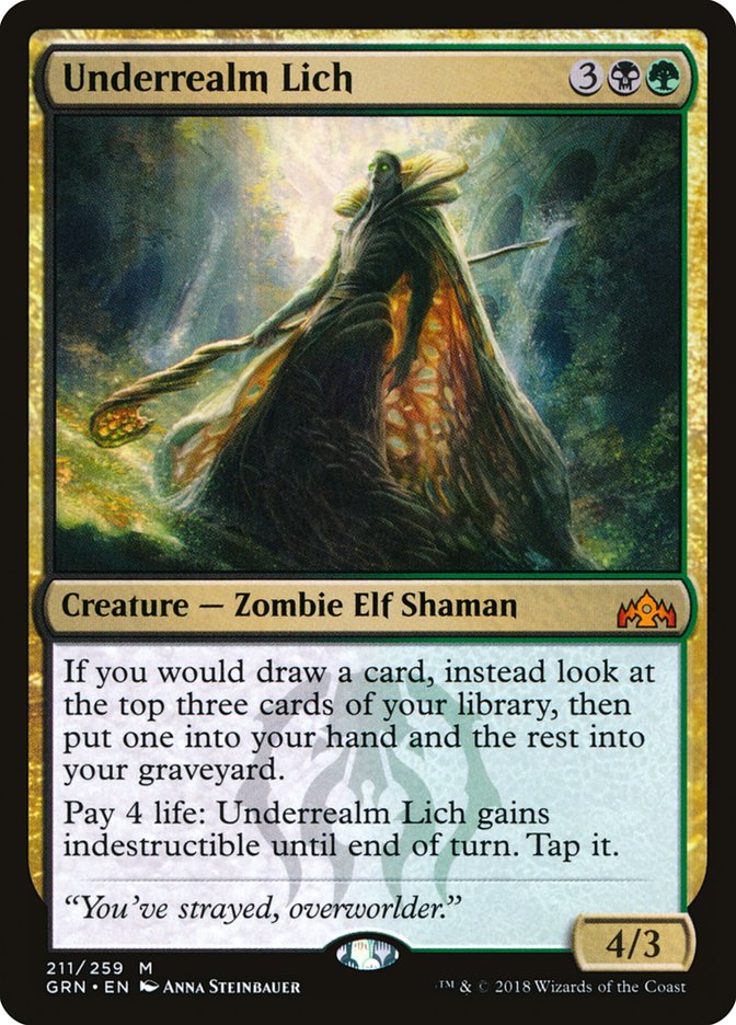 Underrealm Lich - Guilds of Ravnica (GRN)