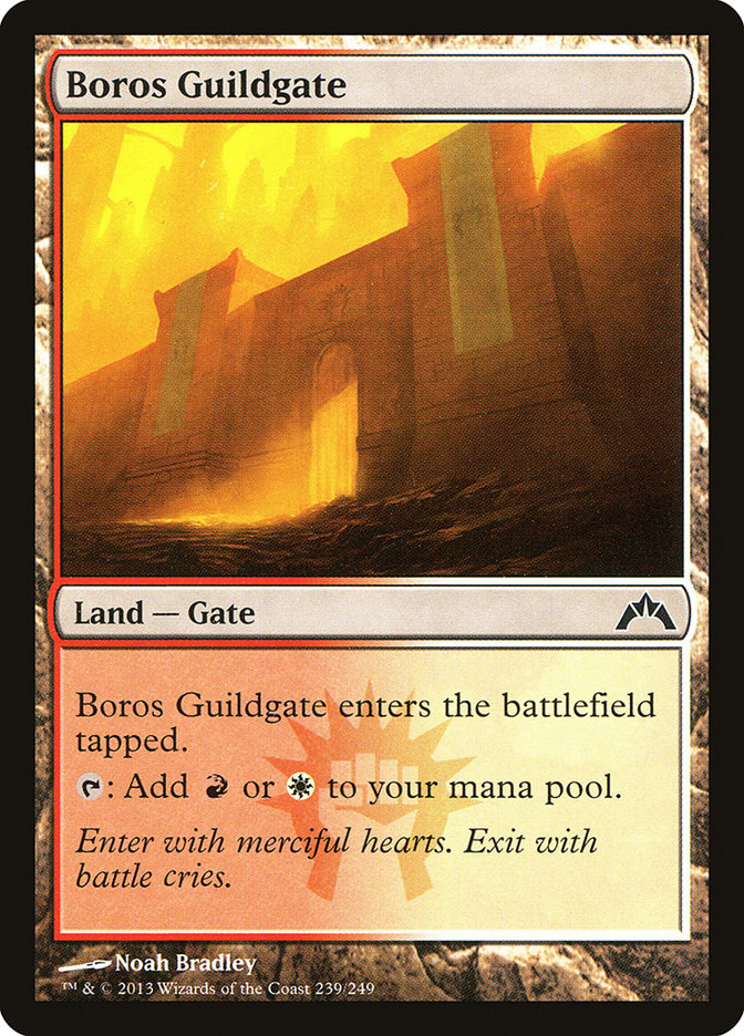 Boros Guildgate - Gatecrash (GTC)