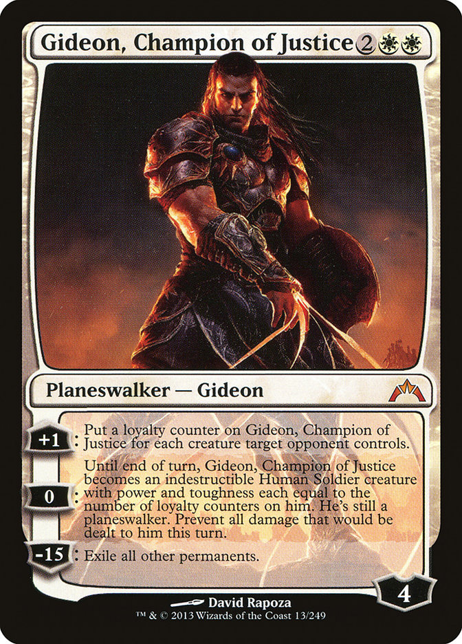 Gideon, Campeão da Justiça - Gatecrash (GTC)