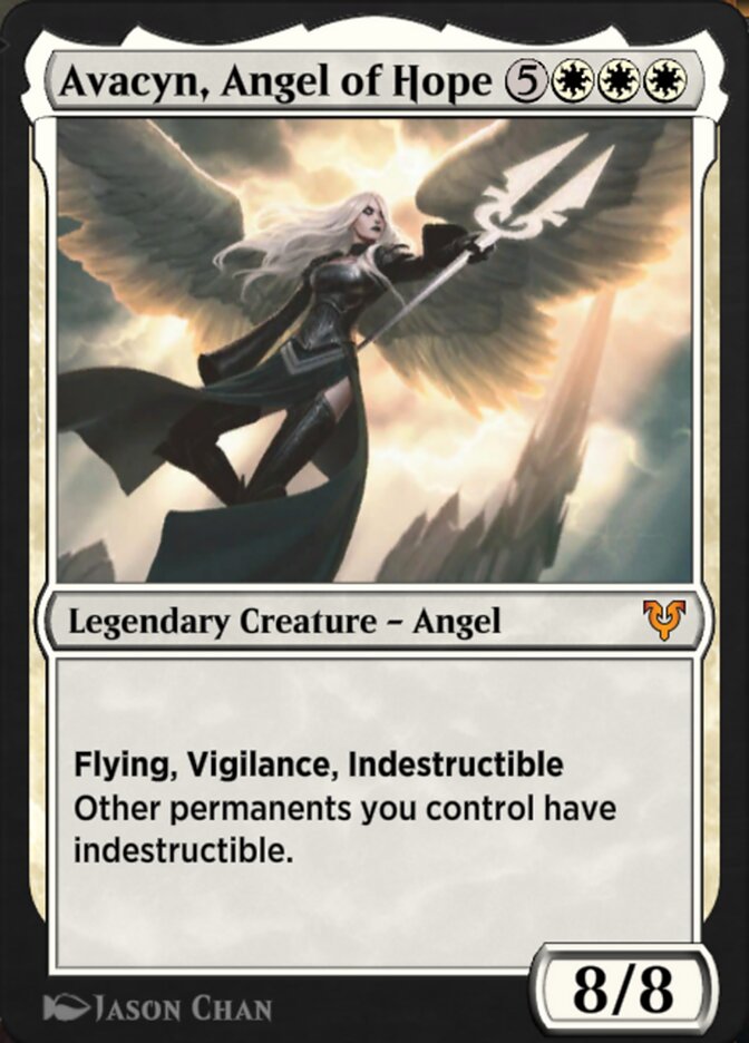 Avacyn, Angel of Hope - MTG Card versions