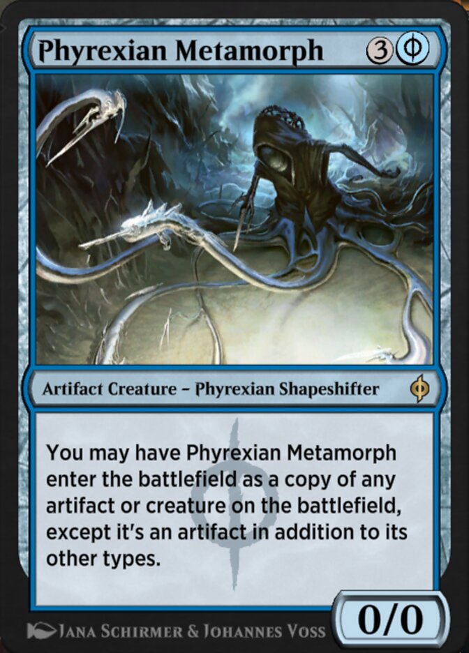 Phyrexian Metamorph - MTG Card versions