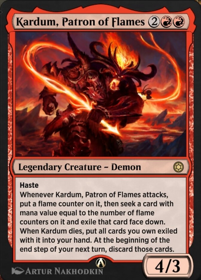 Kardum, Patron of Flames - Alchemy Horizons: Baldur's Gate