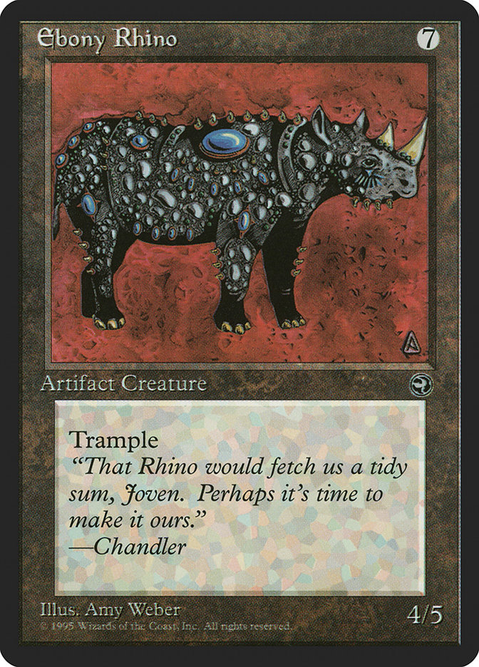 Rinoceronte de Ébano - Homelands (HML)