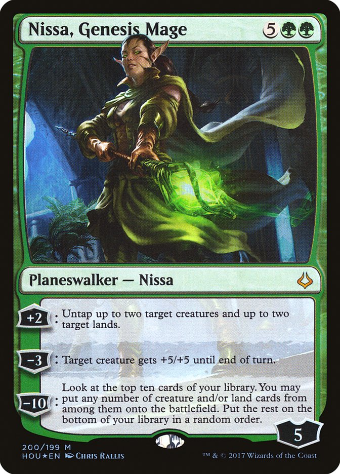 Nissa, Genesis Mage - Hour of Devastation