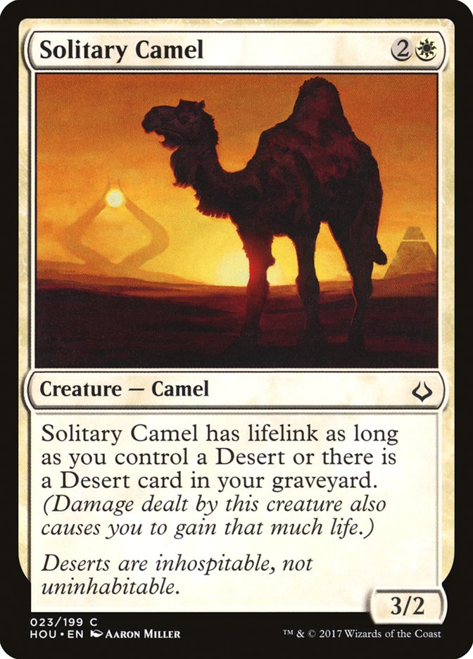 Solitary Camel - Hour of Devastation (HOU)