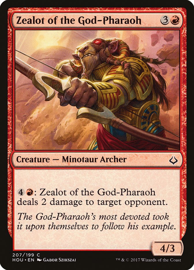 Zealot of the God-Pharaoh - Hour of Devastation (HOU)