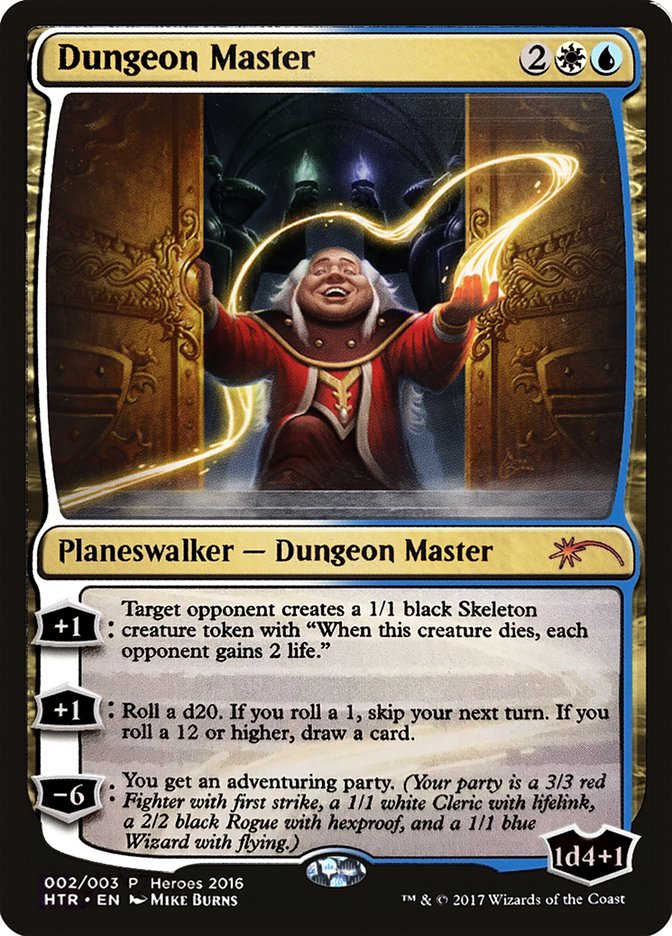 Dungeon Master - MTG Card versions