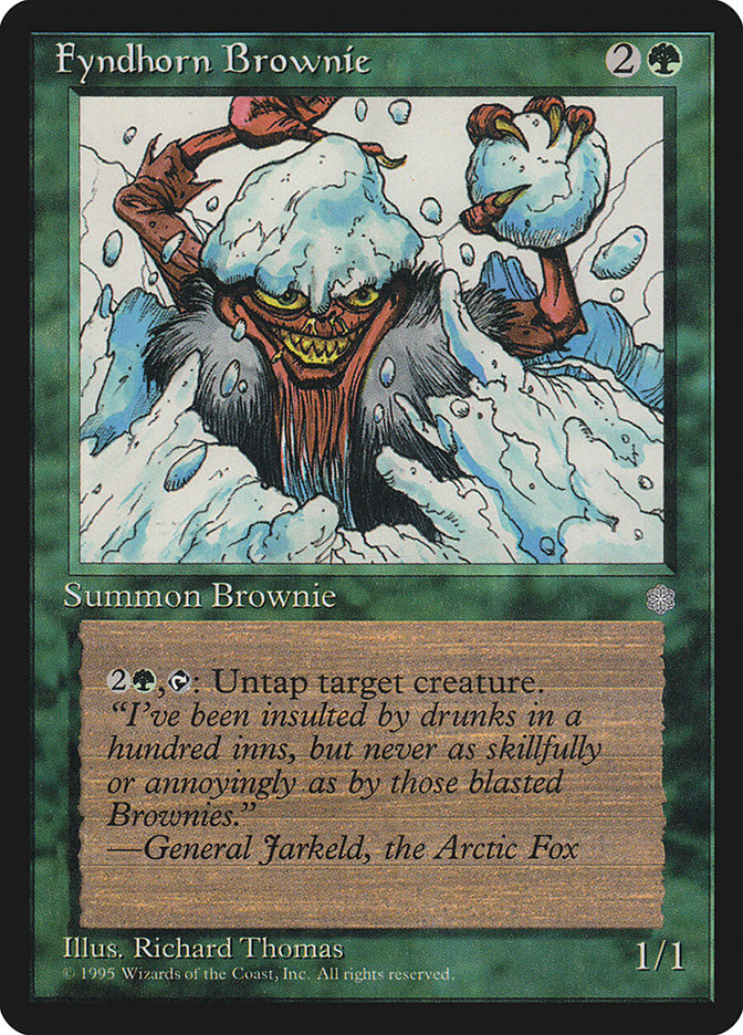 Fyndhorn Brownie - Ice Age (ICE)