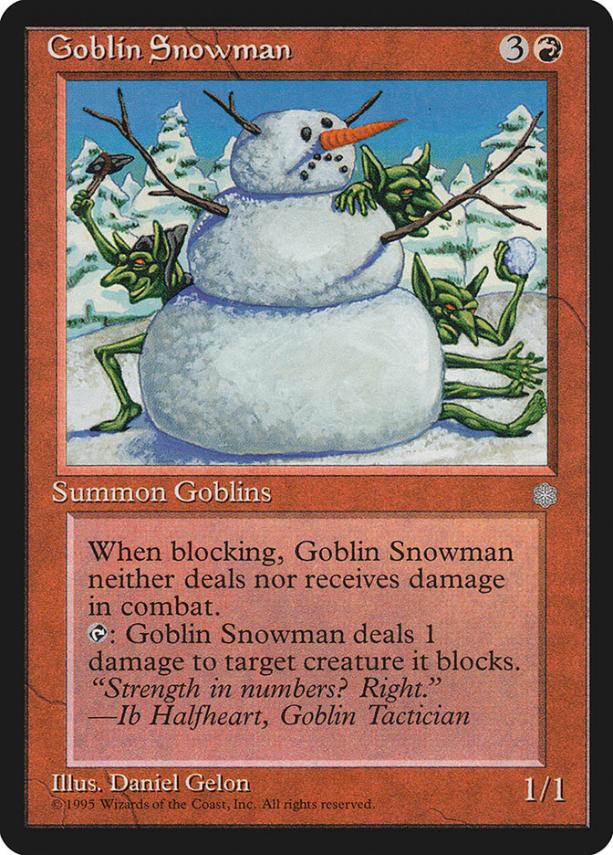 Goblin Snowman - Ice Age (ICE)