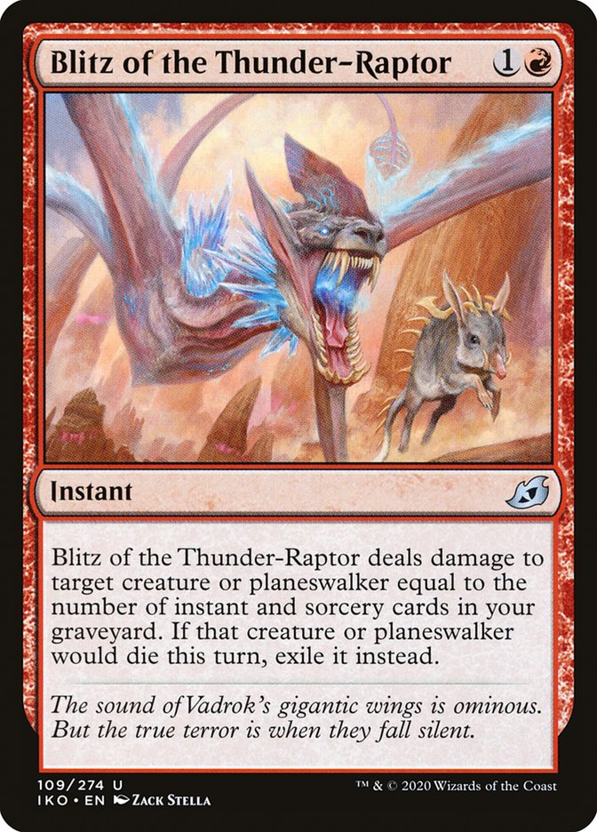 Blitz of the Thunder-Raptor - Ikoria: Lair of Behemoths