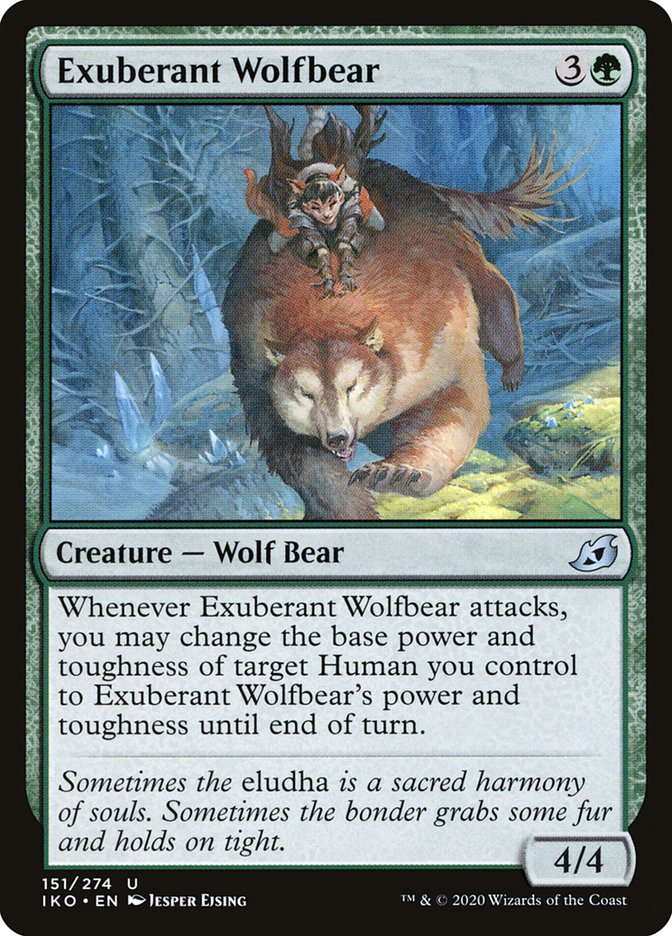 Exuberant Wolfbear - Ikoria: Lair of Behemoths (IKO)